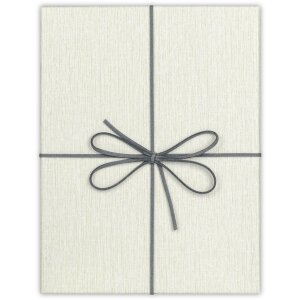 ZEP Piacenza cutie cadou gri 15.3x21.4x4 cm (14x20x3.5 cm)