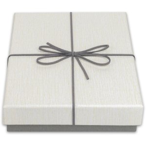 ZEP Piacenza cutie cadou gri 15.3x21.4x4 cm (14x20x3.5 cm)