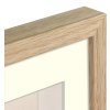 ZEP Cadru din lemn Malmo natural 40x60 cm cu passe-partout 30x45 cm