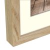 ZEP Cadru din lemn Malmo natural 40x60 cm cu passe-partout 30x45 cm