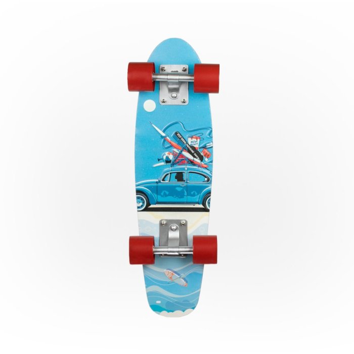 ZEP decor de perete SKATE 4 skateboard 55x16.5x6 cm