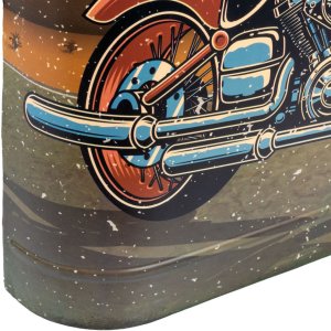 ZEP decor de perete GASOLINE 8 canistre metalice 45.5x34x5.5 cm