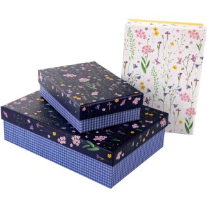 Goldbuch set de cutii de carton Meadow Miracles 3 cutii