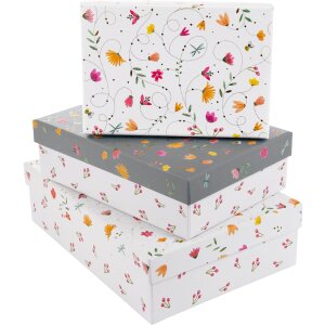 Goldbuch cutie de carton set Ziua de vară 3 cutii de carton