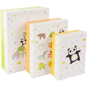 Goldbuch cutie de carton set Animal Piramida 3 cutii de...