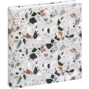 Album foto Walther Terrazzo Stone 30x30 cm 60 pagini glassine Arhiva CD