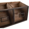 Clayre & Eef 5H0638 Raft de perete 60x19x30 cm dreptunghi maro