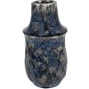 Clayre & Eef 6CE1571M Vaza decorativă Ø 13x25 cm Albastru