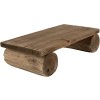 Clayre & Eef 6H2203 Măsuță pentru plante 25x12x8 cm Brown Rectangle