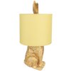 Clayre & Eef 6LMC0013GOY Lampă de masă Rabbit Gold Ø20x43cm E27 până la 60W