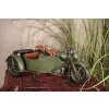 Clayre & Eef 6Y4962 Model motocicletă cu ataș 38x26x18 cm Verde