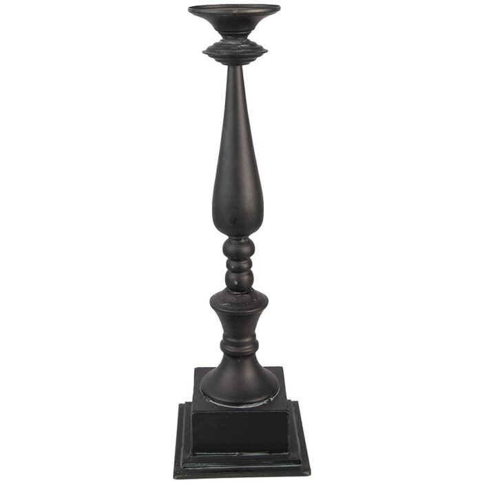 Clayre & Eef 6Y5321 Candelabru 15x15x50 cm Gri