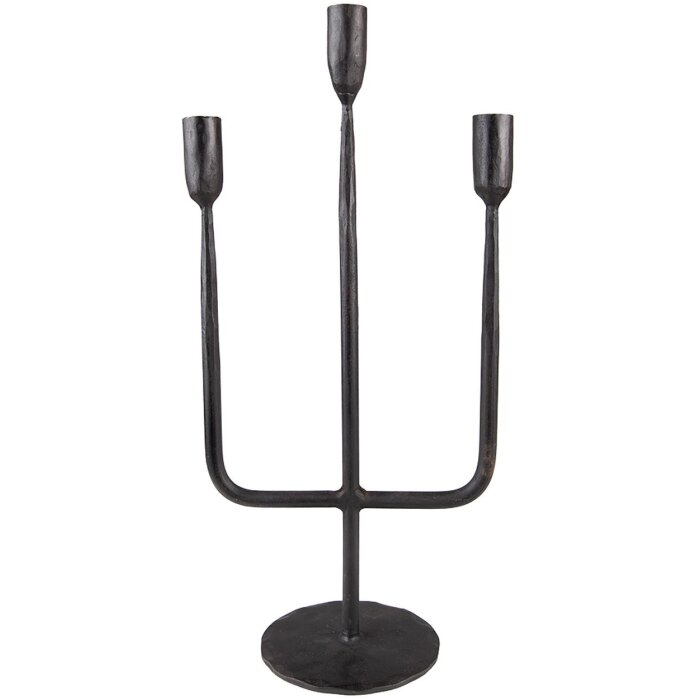 Clayre & Eef 6Y5443 Candelabru 21x12x43 cm Negru