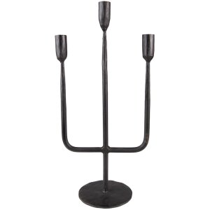 Clayre & Eef 6Y5443 Candelabru 21x12x43 cm Negru