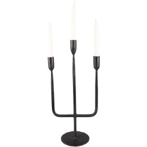 Clayre & Eef 6Y5443 Candelabru 21x12x43 cm Negru