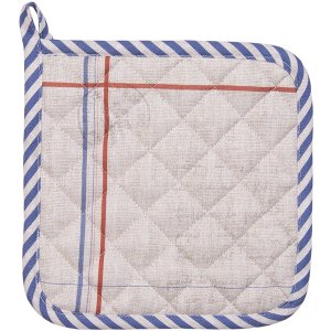 Clayre & Eef DFR45 Potholder 20x20 cm Bej