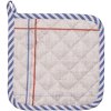 Clayre & Eef DFR45 Potholder 20x20 cm Bej