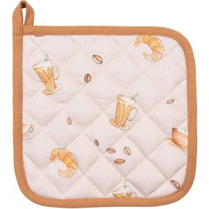 Clayre & Eef YFB45 Potholder 20x20 cm Bej