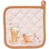 Clayre & Eef YFB45 Potholder 20x20 cm Bej