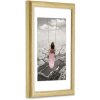 Hama cadru din plastic Swing 20x30 cm natural