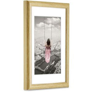 Hama cadru din plastic Swing 30x40 cm natural