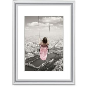 Hama cadru din plastic Swing 30x40 cm argint