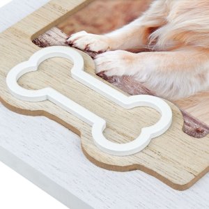 ZEP Dog Picture Frame Osso lemn 10x15 cm cu os motiv...