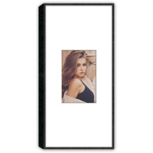 Rama foto ZEP Shelby negru 10x15 cm (18x38.5 cm)