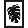 Walther cadru din lemn Liv Monstera 10x15 cm negru