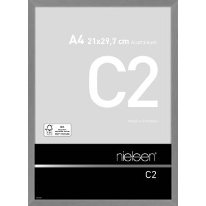 Nielsen aluminiu cadru C2 texturat gri mat 21x29.7 cm...