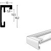 Nielsen aluminiu cadru C2 texturat negru mat 21x29.7 cm sticlă acrilică