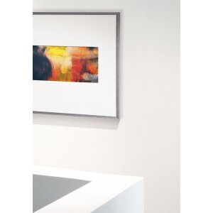 Nielsen aluminiu cadru foto C2 alb lucios 21x29.7 cm sticlă acrilică