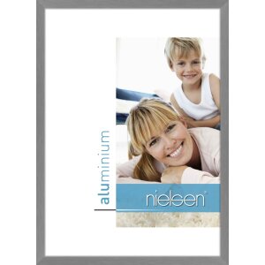 Nielsen aluminiu cadru C2 alb lucios 29.7x42 cm sticlă acrilică