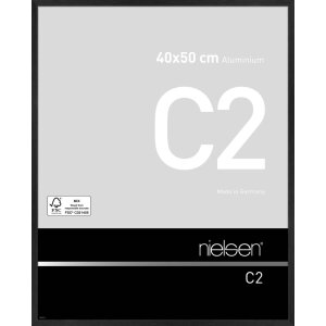 Nielsen aluminiu cadru C2 texturat negru mat 40x50 cm...