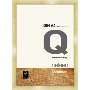 Nielsen lemn cadru detașabil Quadrum 21x29.7 cm aur