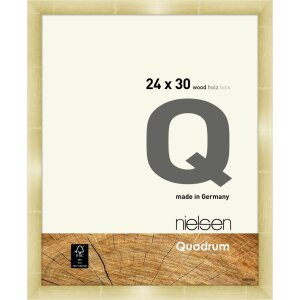 Nielsen cadru detașabil din lemn Quadrum 24x30 cm aur