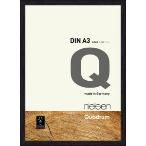 Nielsen cadru detașabil din lemn Quadrum 29.7x42 cm negru...