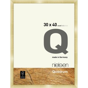 Nielsen cadru detașabil din lemn Quadrum 30x40 cm aur