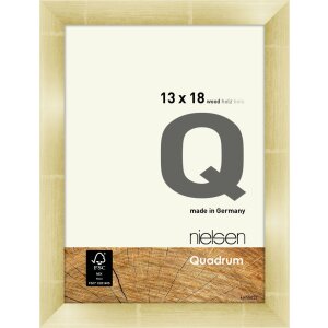 Nielsen cadru detașabil din lemn Quadrum 13x18 cm aur