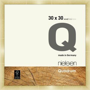 Nielsen cadru detașabil din lemn Quadrum 30x30 cm aur