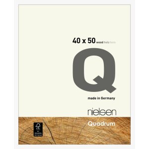 Nielsen Quadrum cadru din lemn 40x50 cm alb opac sticlă...