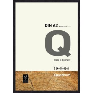 Nielsen cadru detașabil din lemn Quadrum 42x59.4 cm negru...