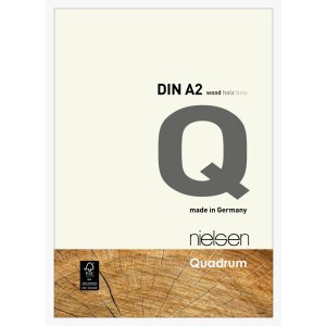 Nielsen Quadrum cadru din lemn 42x59.4 cm alb sticlă...