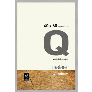 Nielsen cadru detașabil din lemn Quadrum 40x60 cm ciment gri