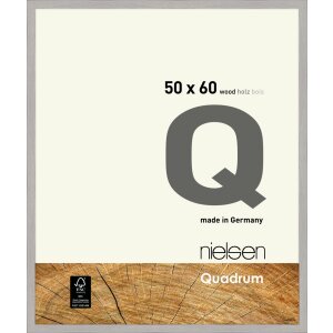 Nielsen cadru detașabil din lemn Quadrum 50x60 cm ciment gri