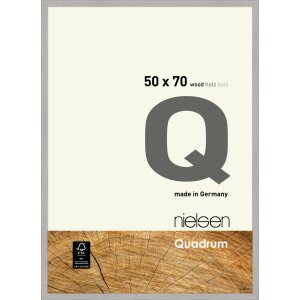 Nielsen cadru detașabil din lemn Quadrum 50x70 cm ciment gri