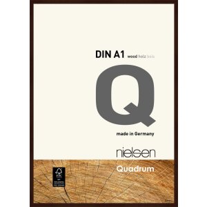 Nielsen cadru detașabil din lemn Quadrum 59.4x84.1 cm wenge