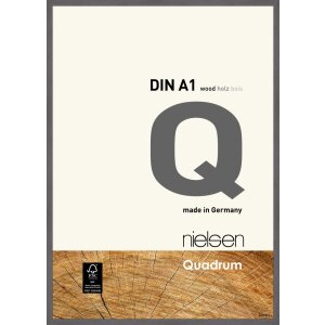 Nielsen cadru detașabil din lemn Quadrum 59.4x84.1 cm gri