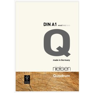 Nielsen cadru detașabil din lemn Quadrum 59.4x84.1 cm alb...