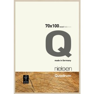 Nielsen cadru detașabil din lemn Quadrum 70x100 cm arțar